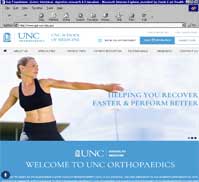 UNC School of Medicine Orthopaedics