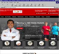 Xinning Li, MD FAOA, FAAOS