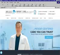 Dee Sports Orthopedics<br>Derek T. Dee, M.D., F.A.A.O.S.
