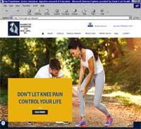 Washington Orthopaedic and Knee Clinic<br>M. Mike Malek, M.D.