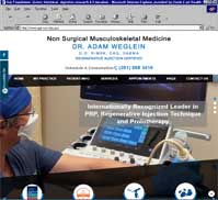 Dr. Adam Weglein<br>D.O, R-MSK, CAQ, DABMA
