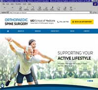 UCI School of Medicine<br>Orthopaedic Spine Surgery