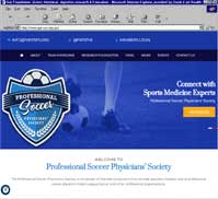 Professional Soccer Physicians' Society