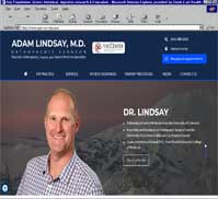 Adam Lindsay, M.D.