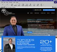 Orange County Orthopaedics & Sports Medical Group<br>Bradley Greenbaum, M.D.