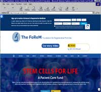 The Foundation for Regenerative Medicine<br>Chadwick C. Prodromos, MD