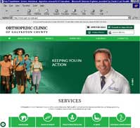 Orthopedic Clinic of Galveston County<br>Terry A. Siller, MD