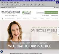 Lexington Podiatry<br>Dr. Nicole Freels FACFAOM, C.Ped.