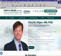 Cory M. Edgar, MD, PhD.