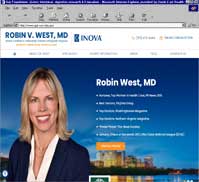 Robin V. West, MD