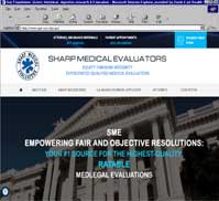Sharp Medical Evaluators<br>Steven N. Brourman, M.D., QME