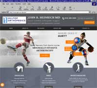 Hilltop Orthopedics + Sports Medicine<br>John B. Heinrich MD