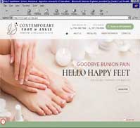 Contemporary Foot and Ankle<br>Dr. Kathryn Zweck, DPM