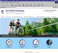 Mr Steffan Hutchings<br>MBBS (Lon), MRCS, FRCS (Tr + Orth), PGCME