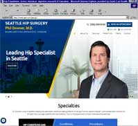 Phil Downer, M.D.<br>Seattle Hip Surgery