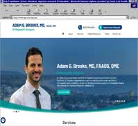 Adam G. Brooks, MD, FAAOS, QME