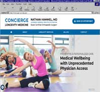 Concierge Longevity Medicine<br>Nathan Hammel, MD