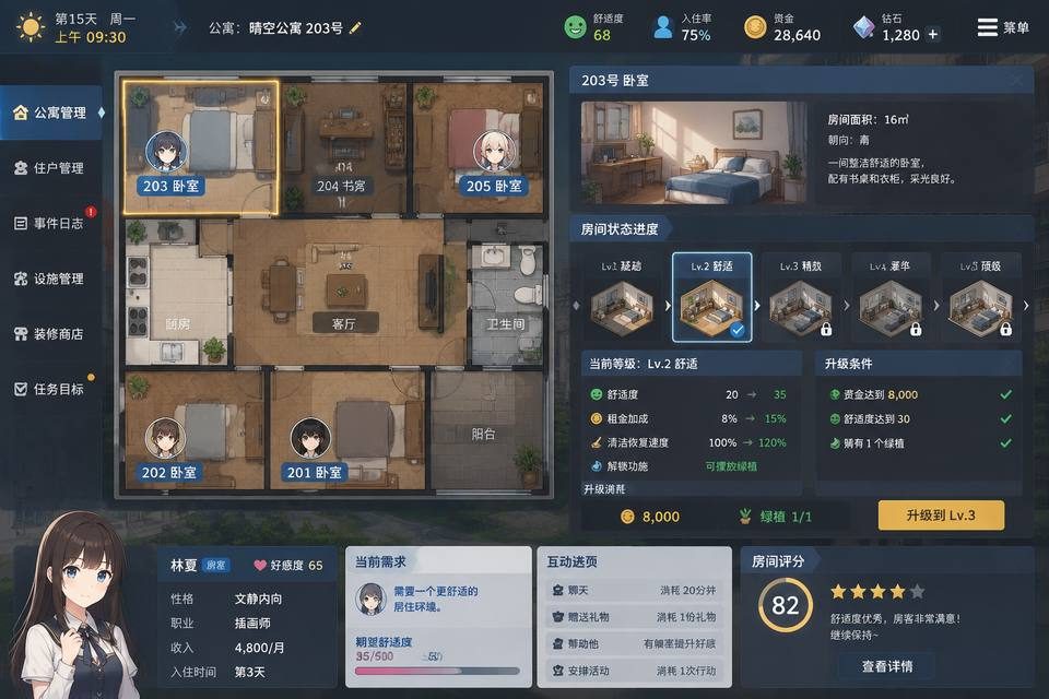 ROOM 房间互动 实机截图 6